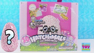 Hatchy Suitcase Hatchimals CollEGGtibles Surprise Egg Exclusive Unboxing Toy Review  PSToyReviews [upl. by Itsirc]