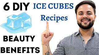 6 DIY Ice Cubes Recipes For Glowing Skin at Home [upl. by Deppy]