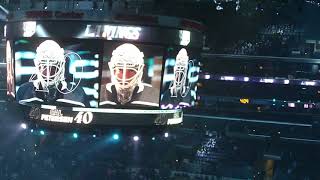 Los Angeles Kings 202122 intro at Staples Center 112721 [upl. by Thain]