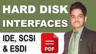 Lec33 Hard Disk Interfaces IDEATA SCSI  ESDI  SYSTEM MAINTENANCE SBTE BIHAR [upl. by Buatti]