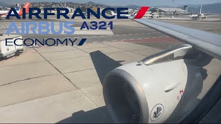 🇫🇷 Nice Côte d’Azur  Paris CDG 🇫🇷 AirFrace  A321 [upl. by Eenaj521]