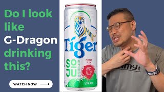 Tiger Soju Infused Lager Beer Cheeky Plum  Review out now [upl. by Sucramd531]