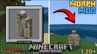 Morph Mod For Minecraft PE 120  Morph Mod For MCPE  Morph Plus Mod 🔥🔥 [upl. by Ssor]