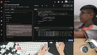 Codewars  Python  HHKB keyboard  40 min real time  no talking  EP17 [upl. by Eiderf]