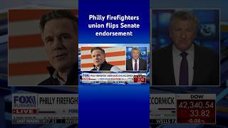 Philadelphia firefighters union makes ‘shocking’ political endorsement shorts [upl. by Ama]