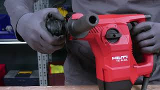 Hilti TE 6CL Rotary Hammer  How to unleash a complete drilling performance [upl. by Hamlen]