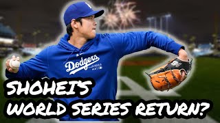 Will Shohei Ohtani Pitch in the World Series [upl. by Tadio]