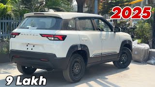 New MARUTI SUZUKI BREZZA 2024 Updated New Model  Brezza Vxi 2024 White Review [upl. by God]