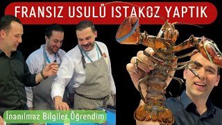 Istakoz nasıl pişirilir canlı ıstakoz tarifi [upl. by Torrie7]