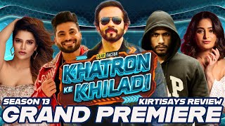 Khatron ke Khiladi Season 13 LIVE Review  Grand Premiere Episode 1 [upl. by Annuahs]