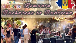 RomaniaImpressions from Bucharest to Bukovina  summer 2024 [upl. by Gilmer]