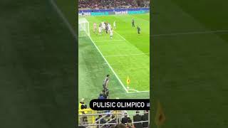 Christian Pulisic scores Olimpico goal for AC Milan in UCL [upl. by Denae]