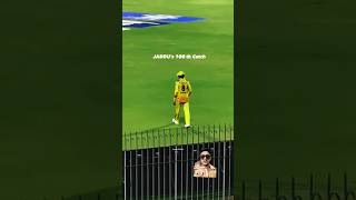 Ravindra jadeja 100th catch in ipl ravindrajadeja jadaja unbelievablecatch csk orangecap [upl. by Rebecka934]