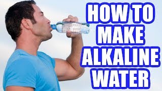 How to Make Alkaline Water  Best Ways to Alkalize Your Water At Home [upl. by Ailsun]