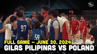 DIKITANG Laban Gilas Pilipinas NASUBUKAN ang Lakas Laban sa Poland [upl. by Eimma655]