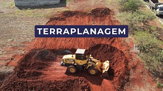 Confira o processo de TERRAPLANAGEM neste terreno em aclive [upl. by Yessak]