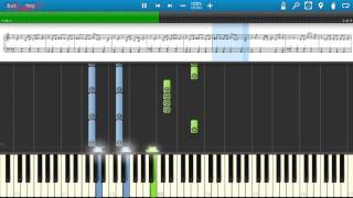 Imagine Dragons – Shots piano cover Synthesia by 11ans11 [upl. by Dunc]