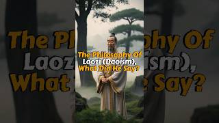 The Philosophy Of Laozi Daoism What Did He Say [upl. by Vivi]