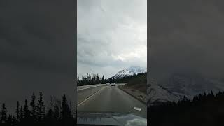 Drive from Calgary to Banff beautiful nature [upl. by Jariv]