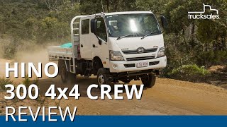 Hino 300 817 4x4 Crew 2017 Review  trucksales [upl. by Macmullin]