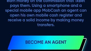 how take 1xbet Master agent [upl. by Dachy329]