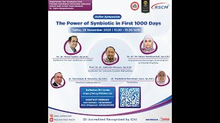 25 NOVEMBER 2023  SEMINAR KEDOKTERAN SKP IDI  The Power of Synbiotic in First 1000 Days [upl. by Chaffee]