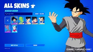 All Fortnite x Dragon Ball Skins 2022  may 2023 Extended [upl. by Silvie]