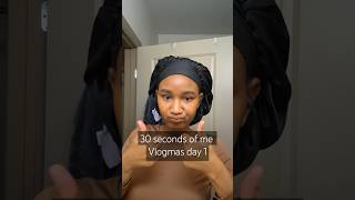 30 seconds of me  Vlogmas day 1 vlogmas2024 simplemakeup collegestudent collegemorningroutine [upl. by Ianthe]