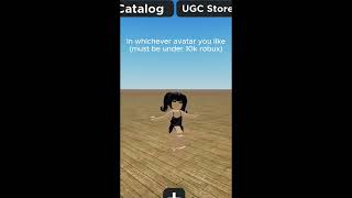 How to teleport from Catalog avatar creator to Pls donate in Roblox Tutorial [upl. by Reave177]