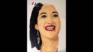 Bringing RandiZuckerbergOfficial s hair to life on paper colourepencil youtubeart art ytart [upl. by Faith974]