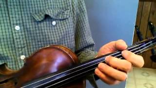 Fiddle Lessons by Randy Beginner Tune 1 The SCALE [upl. by Porush]