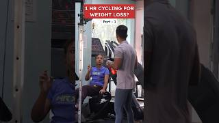 1 hr cycling for weight loss Part 1  home workouts  cycling cycling fatloss explore [upl. by Cornwall]