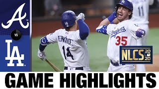 Bellinger hits goahead HR as Dodgers clinch World Series berth  BravesDodgers Game 7 Highlights [upl. by Rasia]