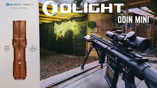 OLIGHT ODIN MINI  TACTICAL RIFLE FLASHLIGHT REVIEW [upl. by Elbys]