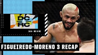 What Deiveson Figueiredo vs Brandon Moreno 3 told us at UFC 270  DC amp RC [upl. by Adnouqal]