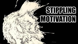 Stippling  Drawing Motivation [upl. by Hurlbut]