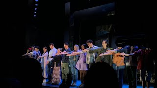 Dear Evan Hansen UK Tour  Bows  191124  Sunderland [upl. by Jenette250]