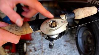 Beginners Guide How To Setup A Baitcaster AntiBacklash [upl. by Leffert]