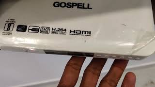 How to connect Gospell Set top box with TV [upl. by Dan]