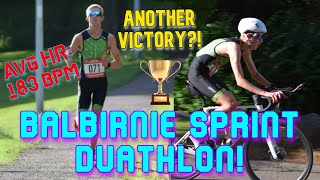 BALBIRNIE SPRINT DUATHLON 2023  ANOTHER VICTORY [upl. by Salmon469]