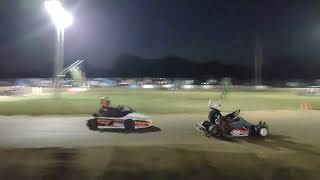 go kart racing at legends Atwood Indiana predator class heat race September 14 2024 [upl. by Akihsan]