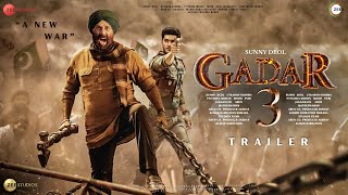 GADAR 3 The Katha Ends  HINDI Trailer  Sunny Deol  Utkarsh Sharma  Ameesha Patel Simrat Kaur 2 [upl. by Bakeman218]