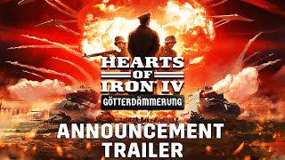 Hearts of Iron IV Götterdämmerung  Official Announcement Trailer [upl. by Greysun]