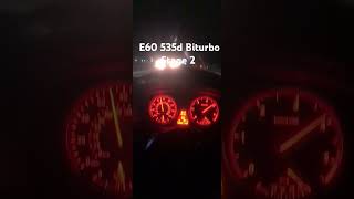 BMW E60 535D Biturbo Lci Stage 2 Acceleration 360bhp [upl. by Rumilly]