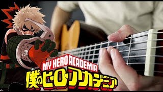 My Hero Academia  Bakugos Theme Bombing King Guitar Cover by 94Stones [upl. by Nerret]