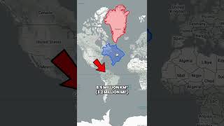 Is Greenland bigger than Brazil [upl. by Ettelracs]