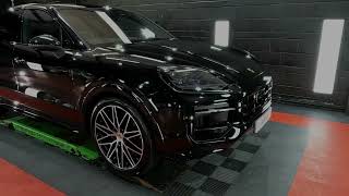 Scene Clean Valeting  Porsche Cayenne Coupe eHybrid [upl. by Hafirahs]