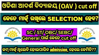 OAV Entrance exam 2024 clas 6 cut off marks  OAV Entrance selection process [upl. by Medwin354]