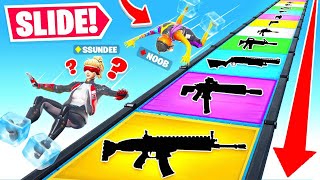 SLIDING For LOOT Game Mode in Fortnite [upl. by Findley879]