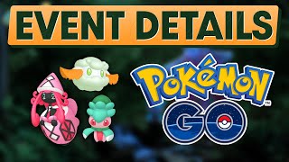 LUSH JUNGLE EVENT DETAILS  POKÉMON GO [upl. by Aikimat]